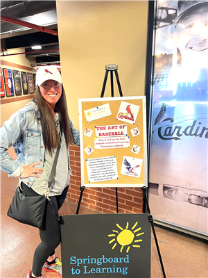 Armstrong Staff at Cardinals Game